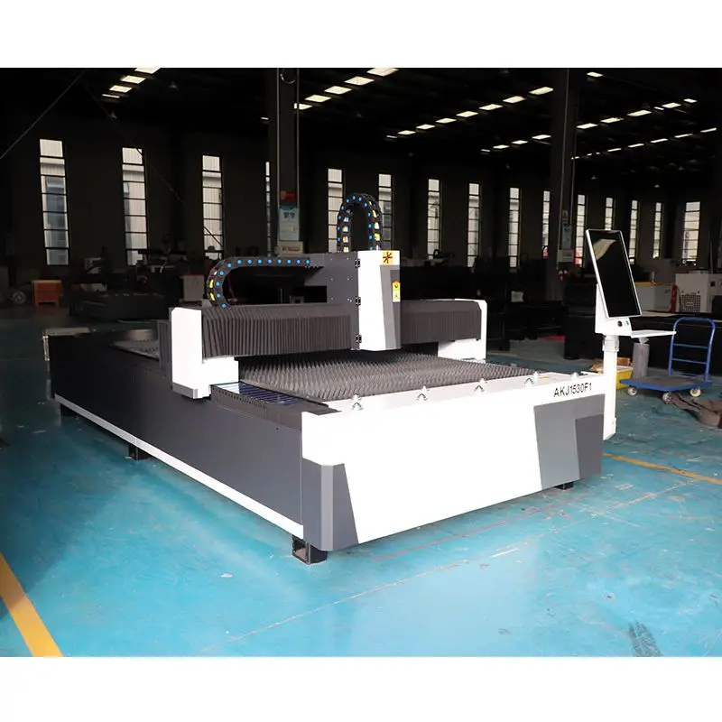 Acctek Factory Cena Iron CNC laserové strihové stroje 3000 W 6000W SS CS Single Work Lavica Otvorená kovová laserová rezačka