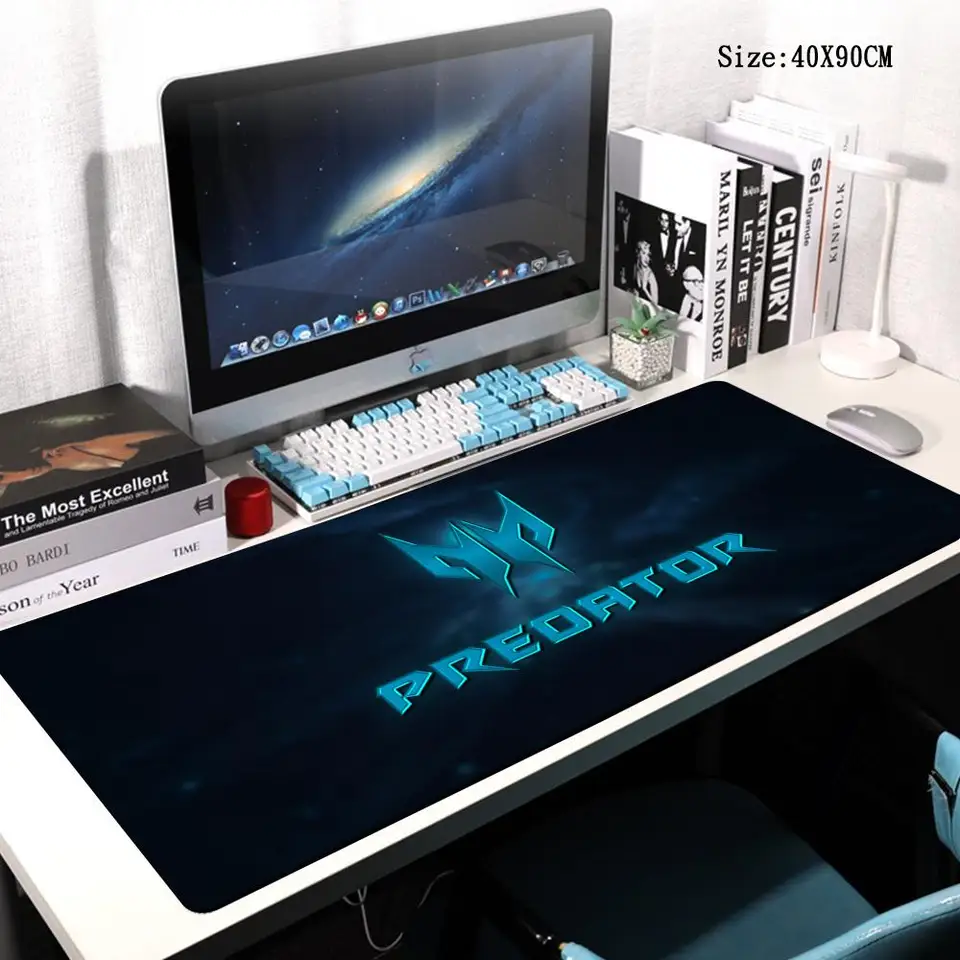 Acer Gaming Mouse podložky Klávesnica Klávesnica Gamer Súprava notebook hra Predator Pad Carpet Koberec počítač Rýchlosť mat xxxl veľký stolný koberec roztomilý počítač Kompletný počítač
