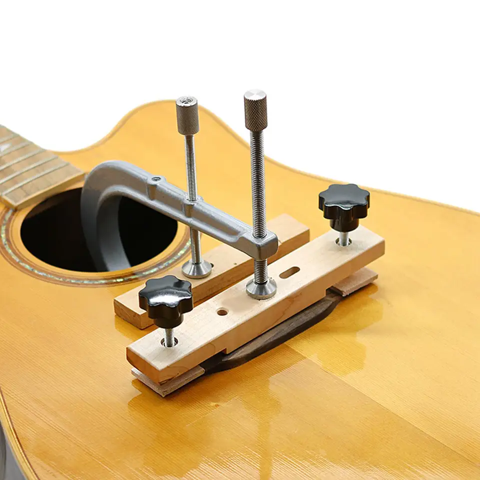 Acosutic Guitar Bridges Clamp Bridge Caul Clamp pre Luther Guitar Maker