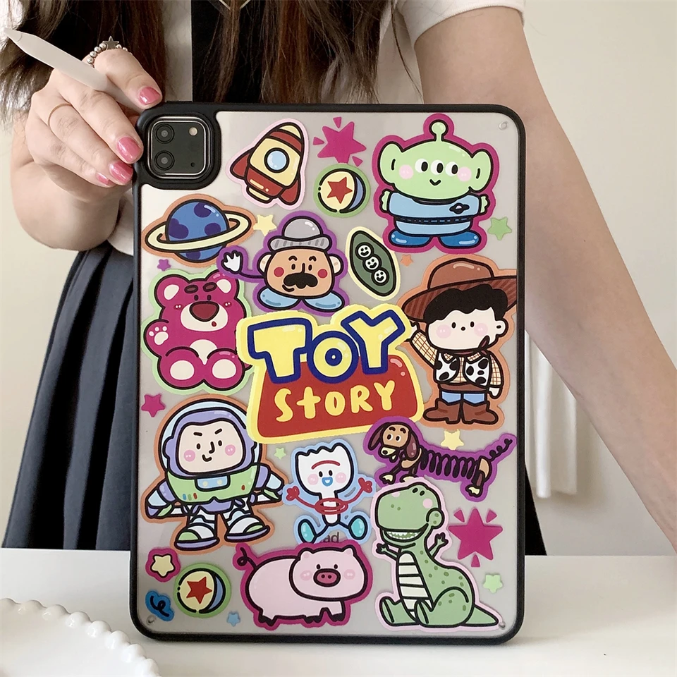 Acryl Case pre iPad Pro 11 9. 10. generácia Funda pre iPad Air 5 4 10.2 10.5 10.9