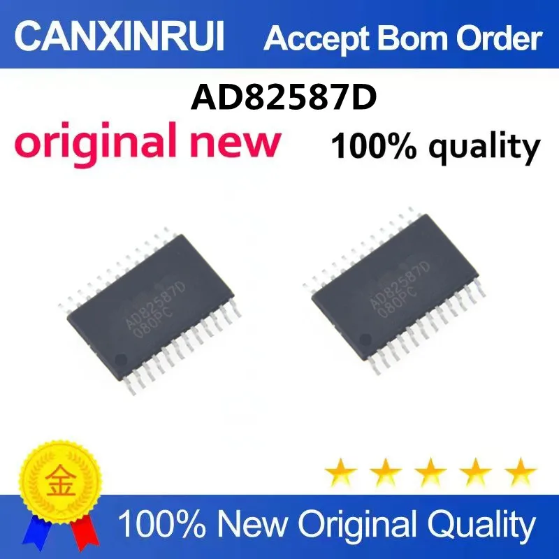 AD82587 AD82587D TSSOP24 Package LCD AUDIO IC/TV SPRÁVANIE VŠEOBECNE POUŽÍVAŤ ČIP
