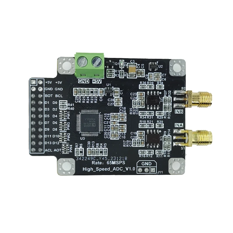 AD9248 Modul Dual Channel 14 Bit 65M Vysokorýchlostné ADC Data Analog-to-Digital Prevodník Paralelné rozhranie