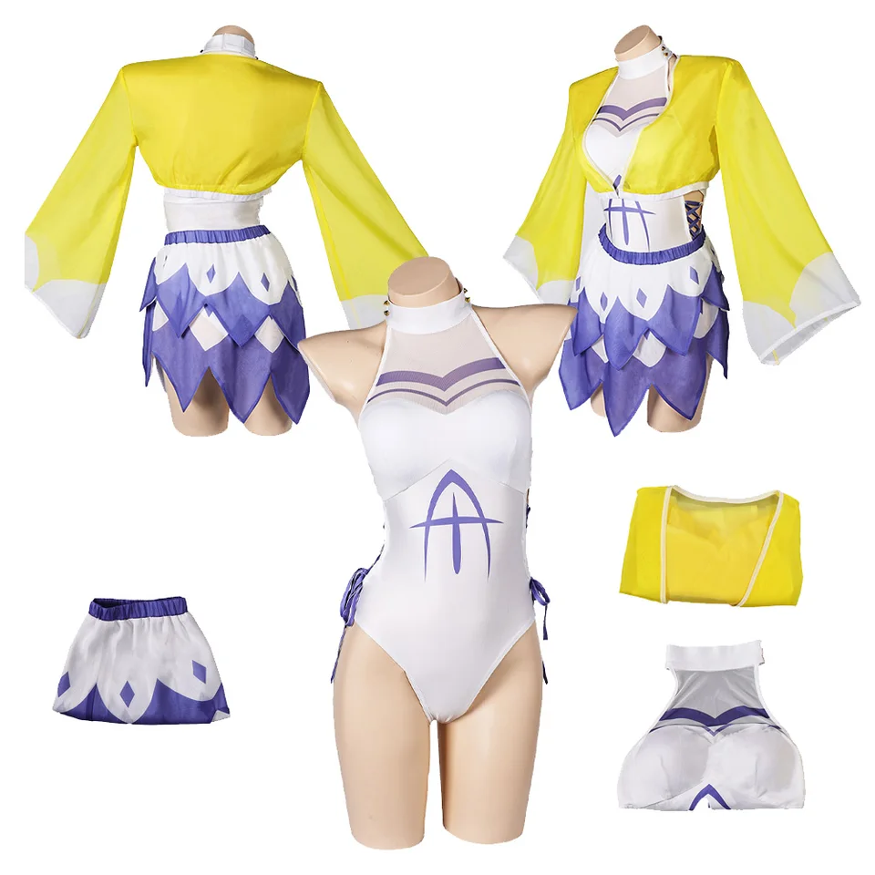 Adam cosplay plavky bikiny ženský karikatúra pláž pláž plavky ženy kombinézy oblečenie Halloween Carnival Party Suit