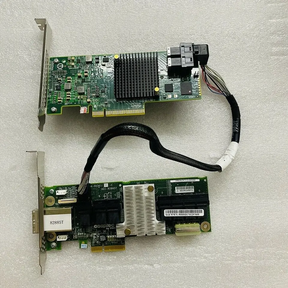 Adaptec AEC-82885T Expander + LSI SAS 9300-8i IT HBA karta 12 GB/S + 8643