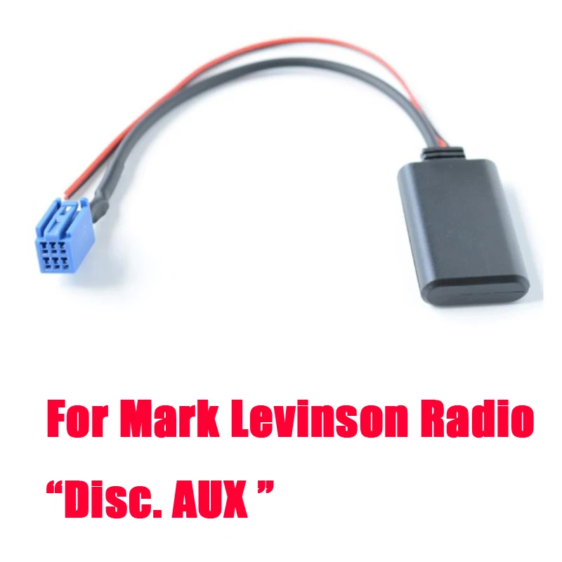 Adapter Biurlink Car Radio 6pin Bluetooth Adax Aux kábel pre Lexus ES350 IS300 LX570 Toyota Crown Mark Levinson CD Changer