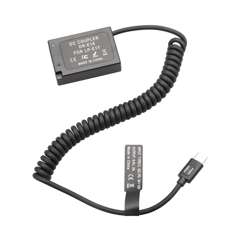 Adaptér batérie ACK-E18 LP-E17 DR-E18 DIM)