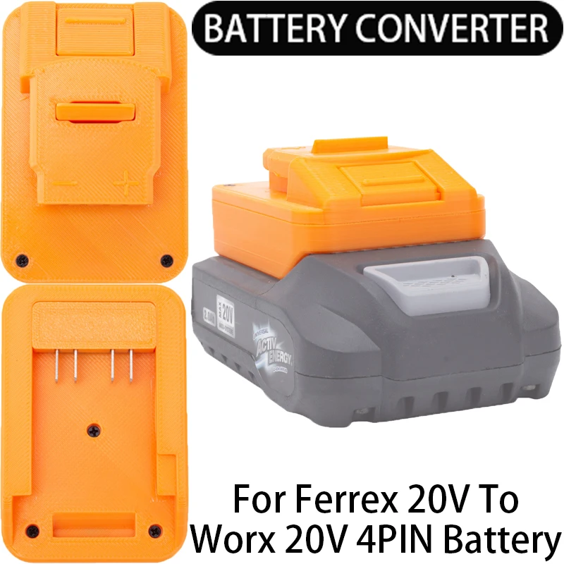 Adaptér batérie pre konvertor Li-Ion Tools Worx 20V 4Pin