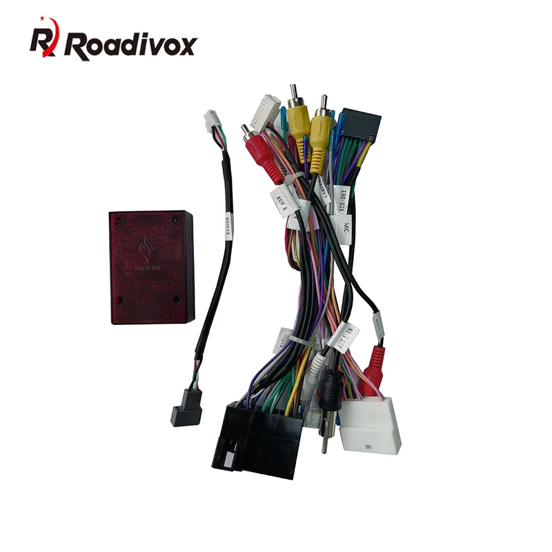 Adaptér káblového zväzku automobilov pre Hyundai Kia Forte/Cerato/Sorento/Sportage/Soul/Carnival/Borrego Mohave Android Stereo Inštalácia