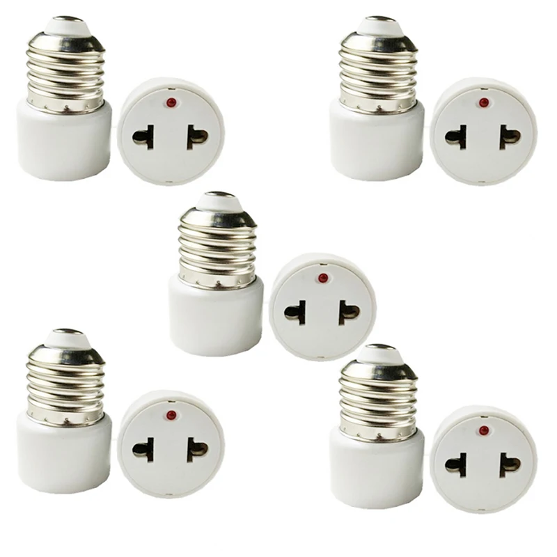 Adaptér Lamp Socket Adapter Nová žiarovka E27 pre nás/EU Záplňa svietidla Base Base 3,5*3,5*5 cm osvetľovacie príslušenstvo
