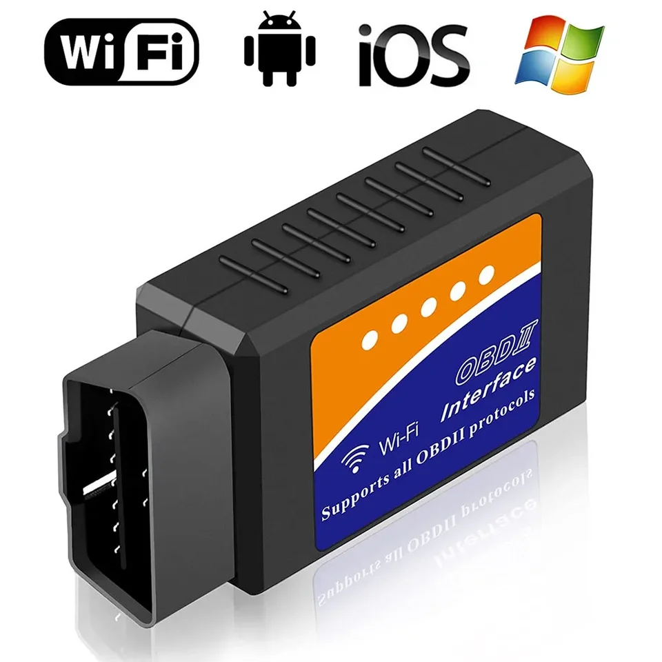 Adaptér na čítanie chybového kódu vozidla CAR WIFI OBD2