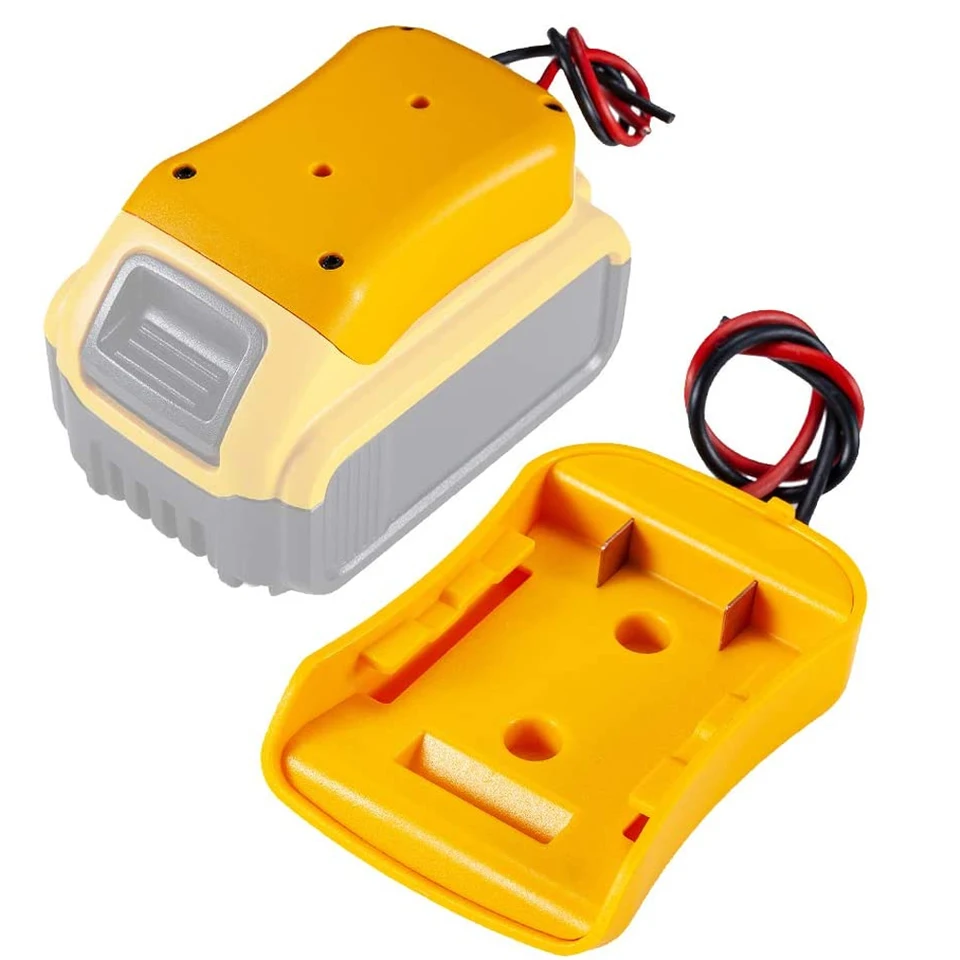 Adaptér napájacieho kolies pre dewalt 18v 20V li-ion batériu Dock Connector 12 Gauge Wires