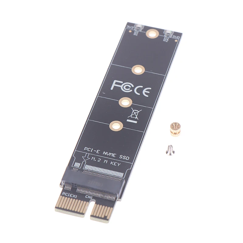 Adaptér PCIe to M2 NVME SSD M2 PCIE X1 Raiser PCI-E PCI Express Express MEPRES Kľúčový konektor podporuje 2230 2242 2260 2280 M.2 SSD Plná rýchlosť