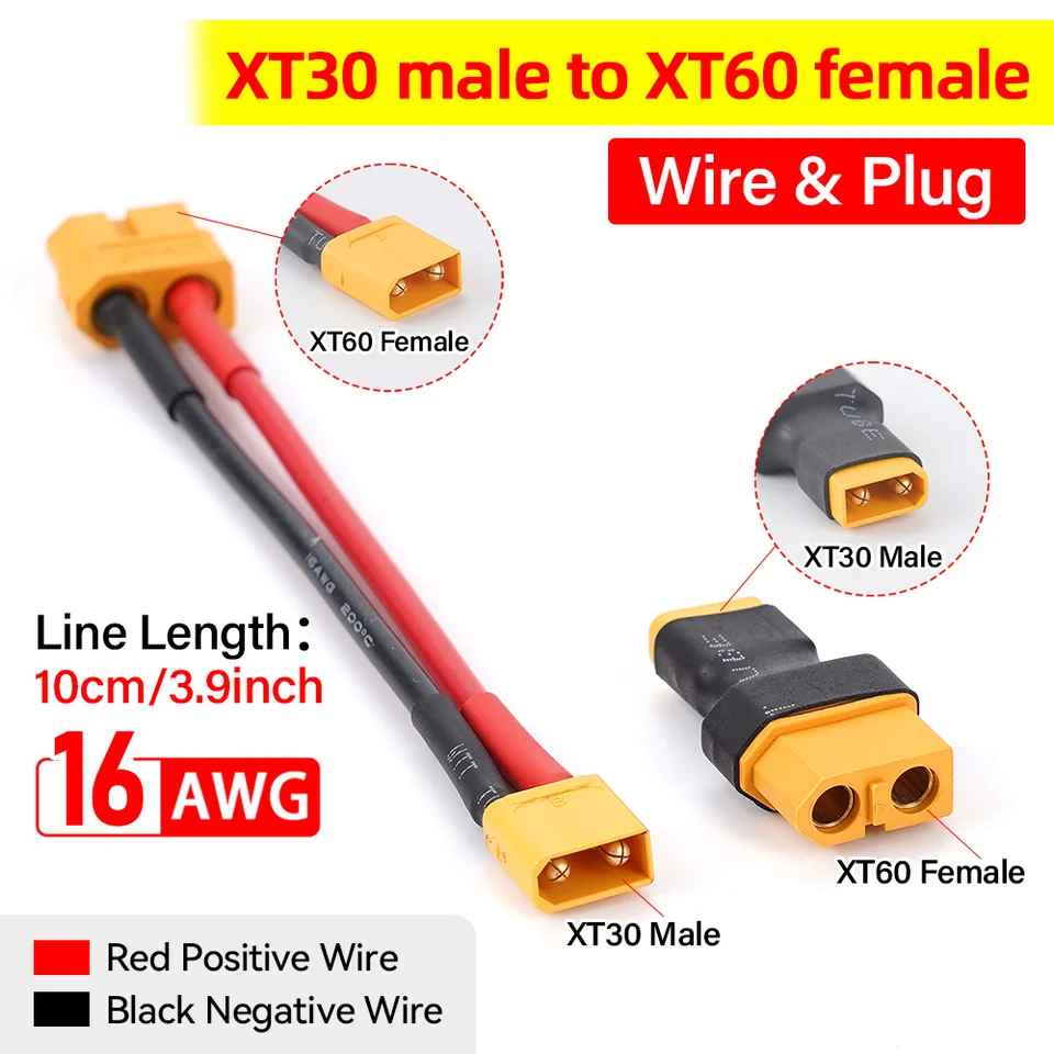 Adaptér pre konektor XT30 MASE TO XT60
