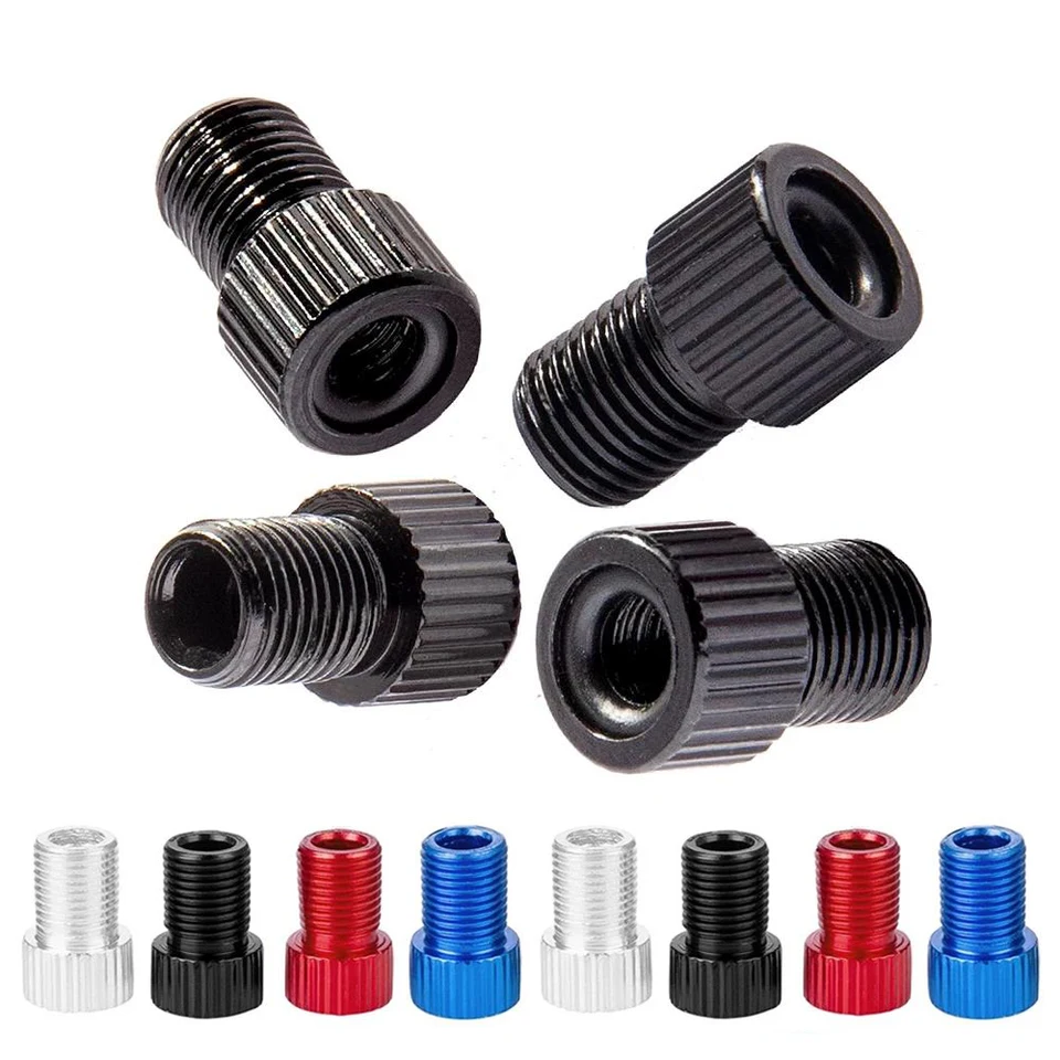 Adaptér Presta Valve Convert Presta na Schrader French/UK do USA - nafúknite pneumatiku pomocou štandardného čerpadla alebo vzduchového kompresora