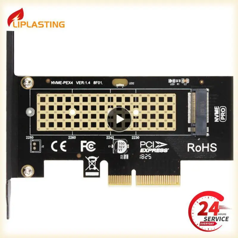 Adaptér Ryra NVME M.2 NVME SSD na PCIE 4.0 Adapter Card PCIe KNIKA karty pre PC Sound Card PCI Express M2 vysokorýchlostný adaptér