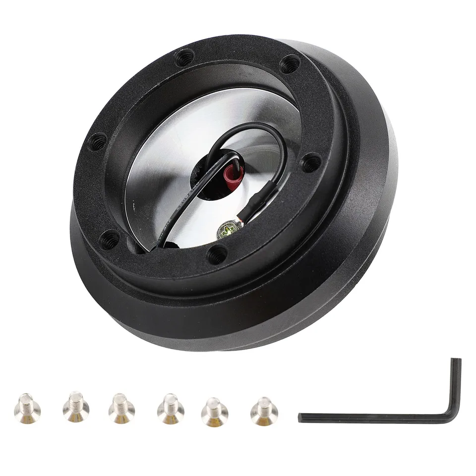 Adaptér s krátkym nábojom volantu Adapter ALUMINIMAL 6 HOLE HUB Adaptér HONDA CR -X Civic 1986-1991 Adaptér náboja volantu
