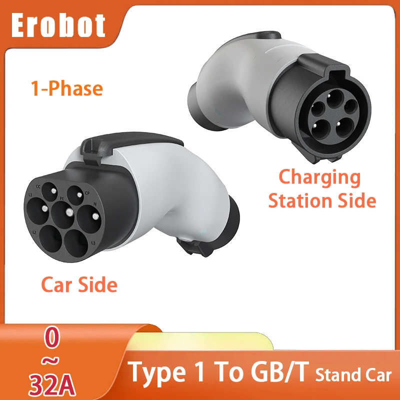 Adaptér zástrčky 1 až GBT CCS1 až GBT Tesla y príslušenstvo CCS1 Combo Adapter Elektrické spotrebiče pre automobilové nabíjačky elektrický automobil