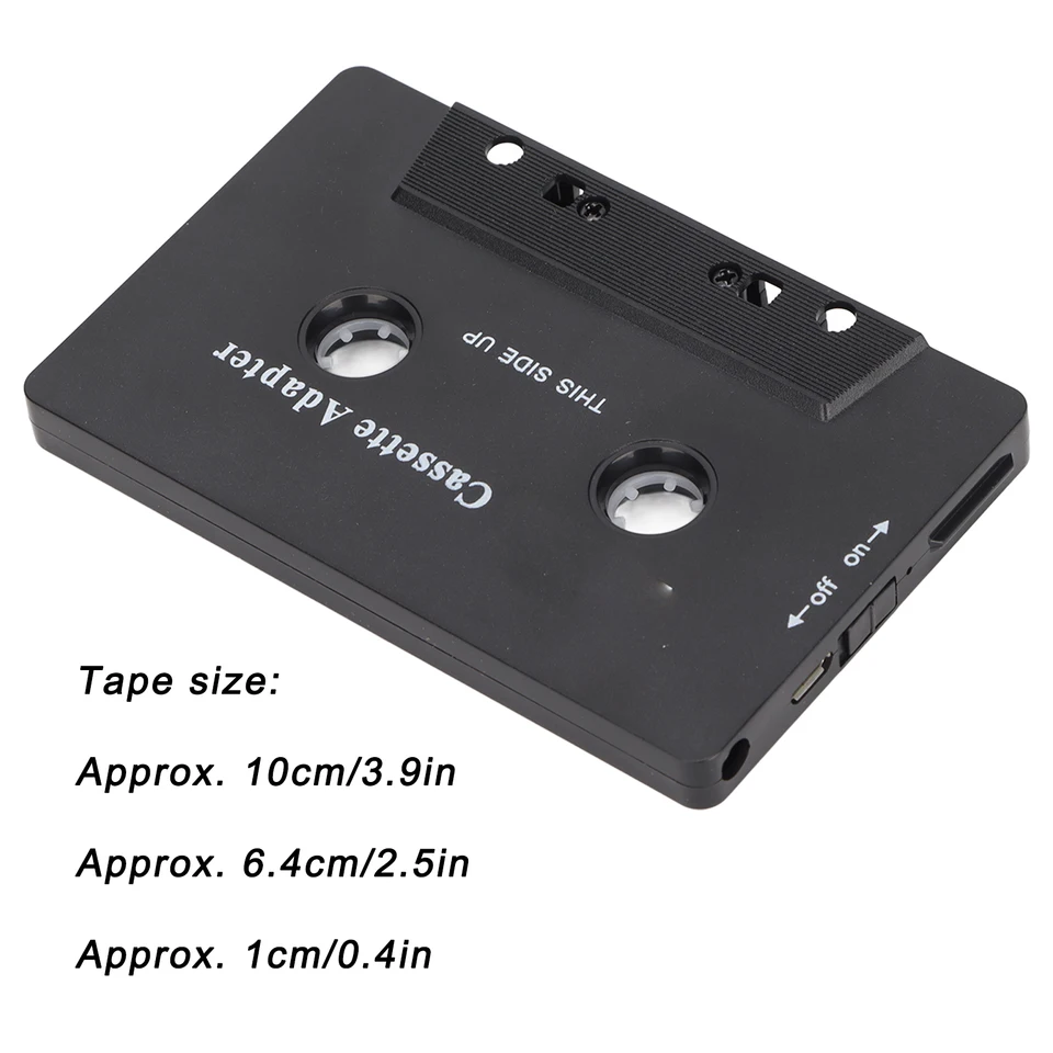 Adaptéra kazety Adapter redukcia hluku stereofónny pásik AUX AUX prijímač pre tablet automobilu