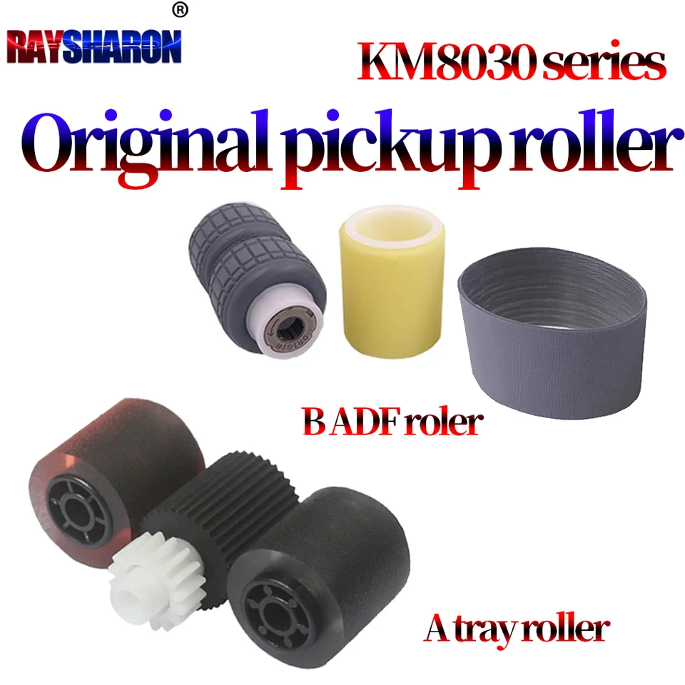ADF Dokument Feeder Paper Paper Pickup Roller pre Kyocera KM 6030 8030 820 620 620I 820I 2FB06080 2FB06040 2FB06060