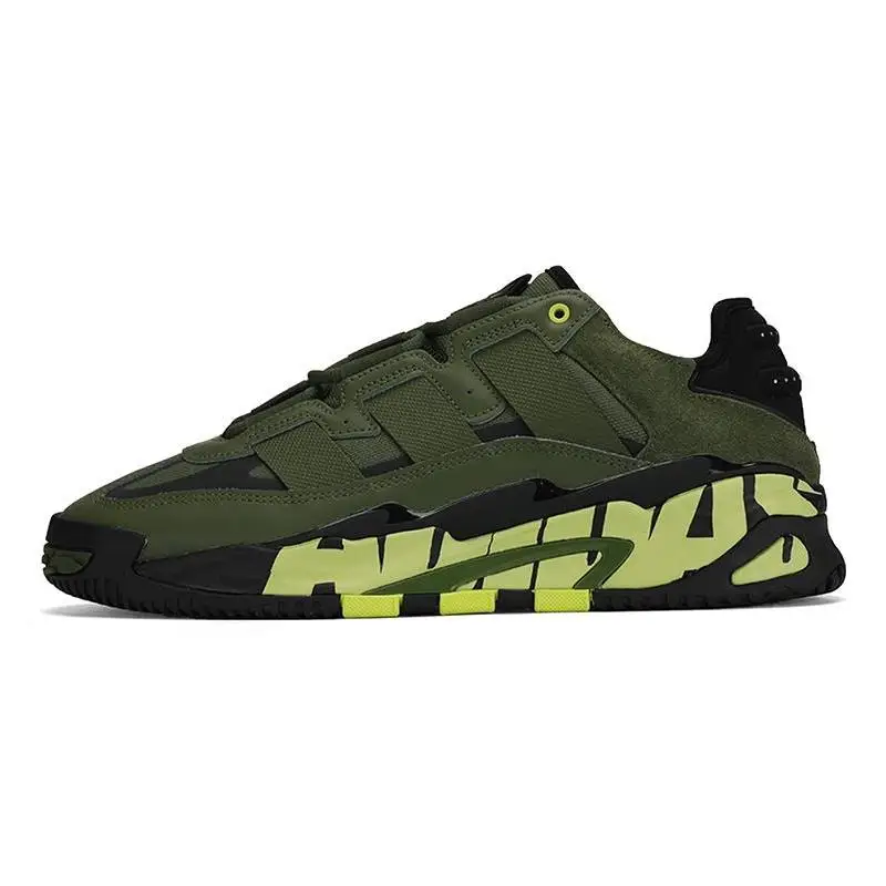 Adidas Niteball 'Oive Green' Sneakers Shoes FX7645