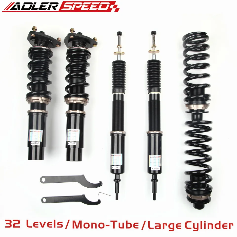 AdlersPeed 32 Way Coilovers znižujúce suspenziu pre BMW 3 Series E90 E92 06-11 RWD