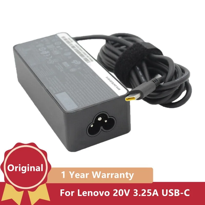ADLX65YLC3A 02DL1 Originálny napájací napájací adaptér pre notebook pre Lenovo Yoga 7 Yoga Duet 7 Gaming USB-C Type-C 20V 3,25A 65W