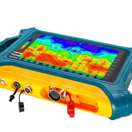 ADMT-300SX-16D 16-kanálový viackanál 100M 200 m 300 m hĺbka 3D dotyková obrazovka pod detektorom vody /detektor AIDU