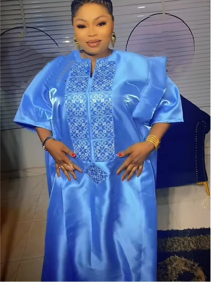 Africké šaty pre ženy Tradičné africké oblečenie Dashiki Ankara Outfits šaty Abayas Rúpe moslimský kaftan maxi dlhé šaty 2024
