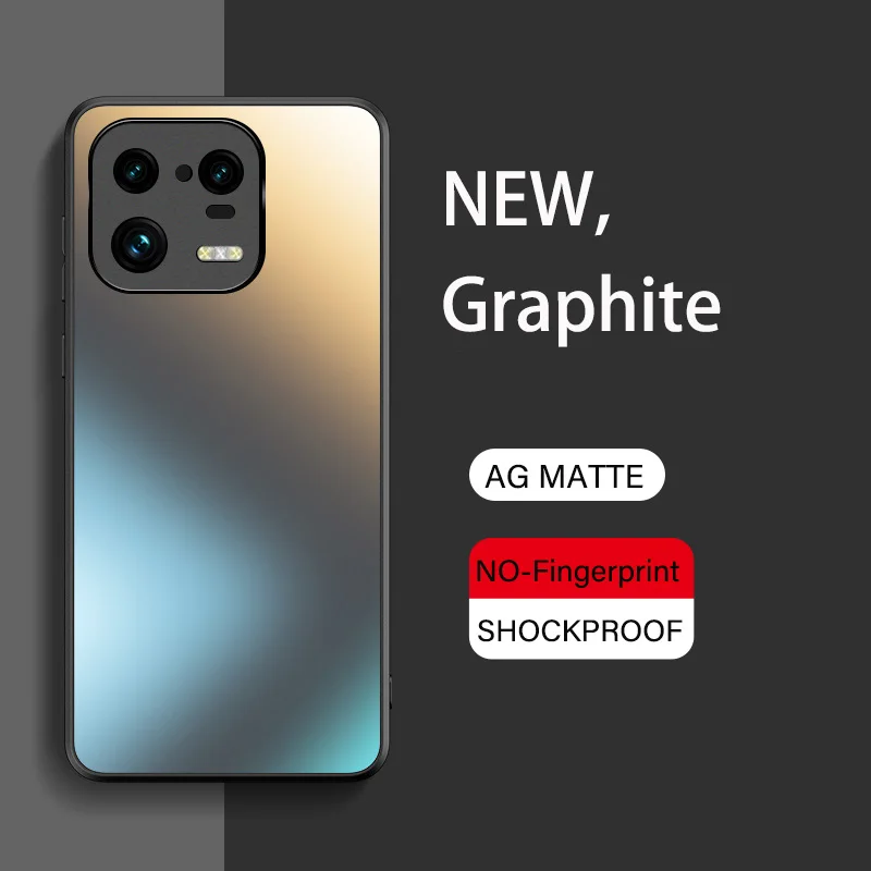 AG Silikon Matte Glass puzdro pre Xiaomi Mi 14 13 13T 12x 12t 11 Ultra 10 POCO F3 F4 F5 Pro Frosted Camera Chráni