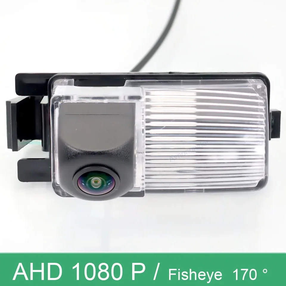 AHD 1080p 170 ° Fish Eye Car Camera Camera pre Nissan Tiida Versa Latio Hatchback C11 GT-R Cube Z11 Z12 350Z 370Z Nočné videnie