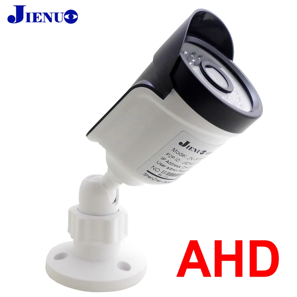 AHD fotoaparát 720p 1080p 4MP 5MP analógový dohľad s vysokým rozlíšením Infračervené nočné videnie CCTV Security Home Outdoor Bullet 2MP HD