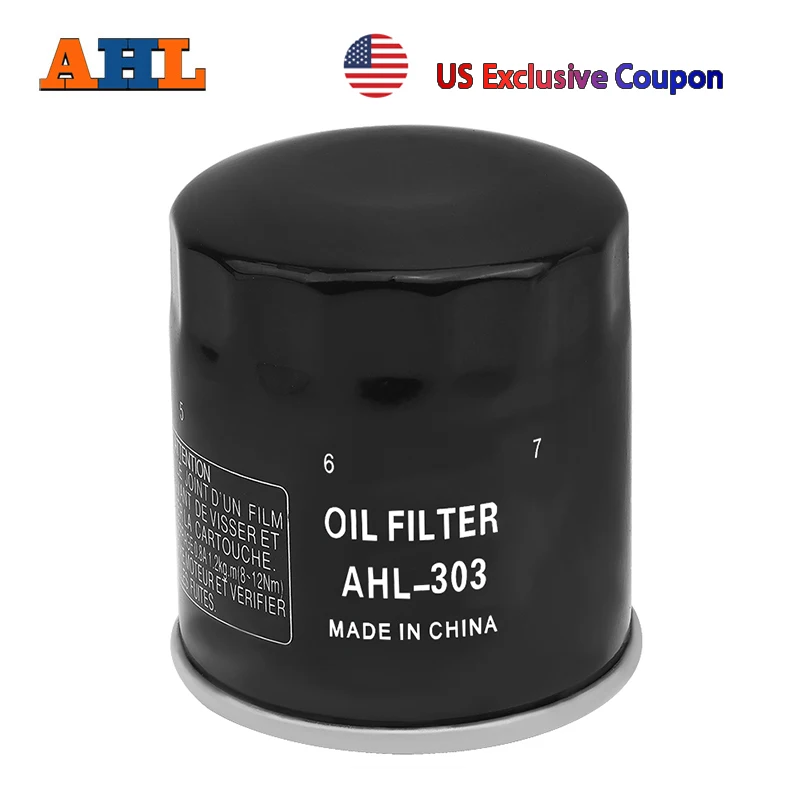 AHL 1/2/4/6 PCS Filtre motocyklového oleja pre Honda CB400 CB400F CB400RR CB500 CB600 CB600S CB650 CB750 CB1000 CB1100 CB1100SF