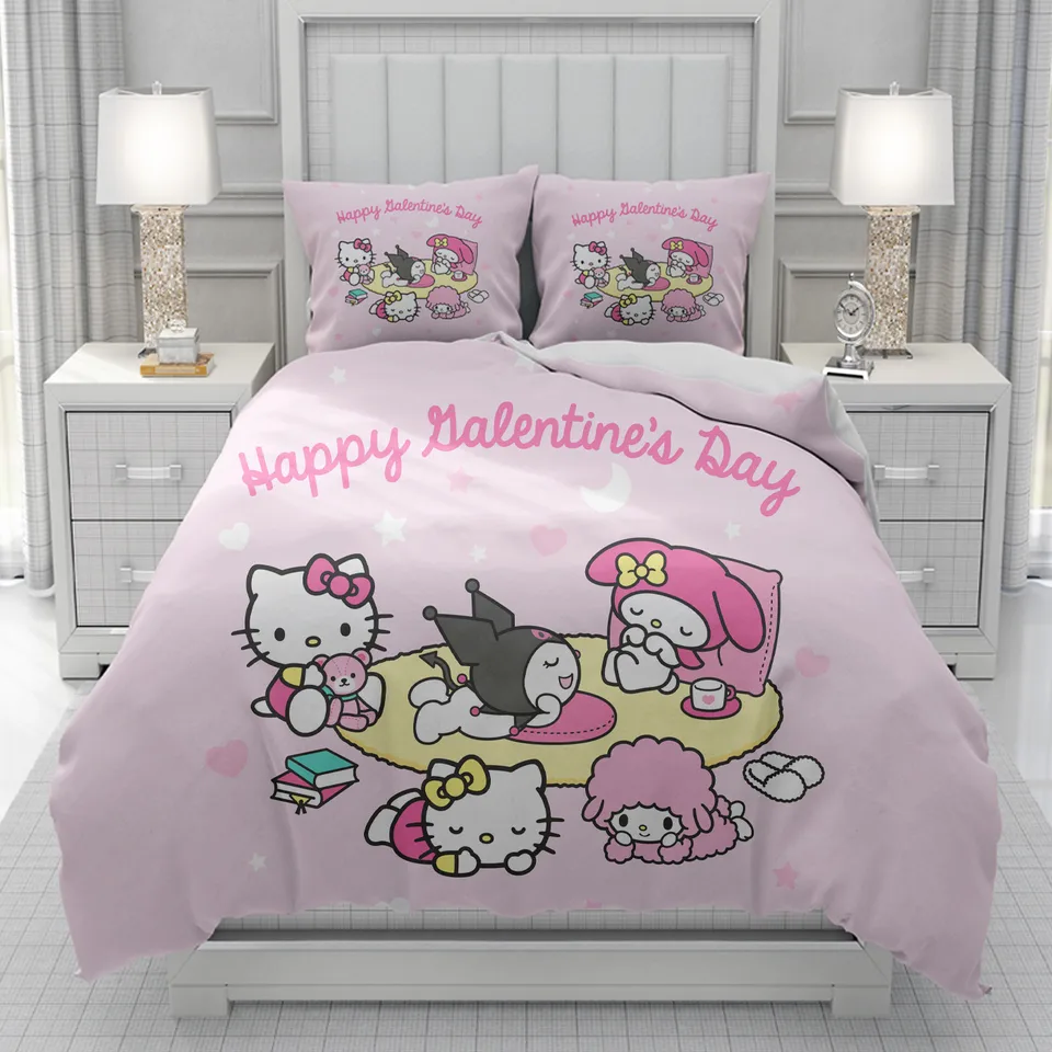 Ahoj kikty prikrývka kryt Men Ženy/deti Kid Tlač Sanrio Karika