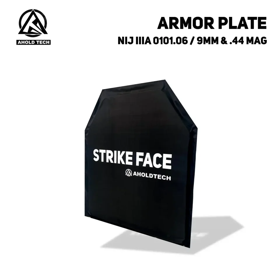 AholtTech PS01-Me NIJ IIIA 3A Soft Armor Plate Uhmwpe Ballistic Vestu Bullet Battle Ballistic Balistic Big Board 10x12