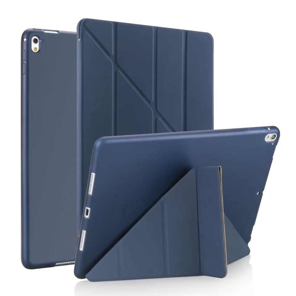 Air 10.5 puzdro pre iPad Pro 10.5 puzdro A1701 A1709 Slim PU Leather+Silikone Soft Back Smart Cover pre iPad Air3 2019 10.5 -palcový puzdro