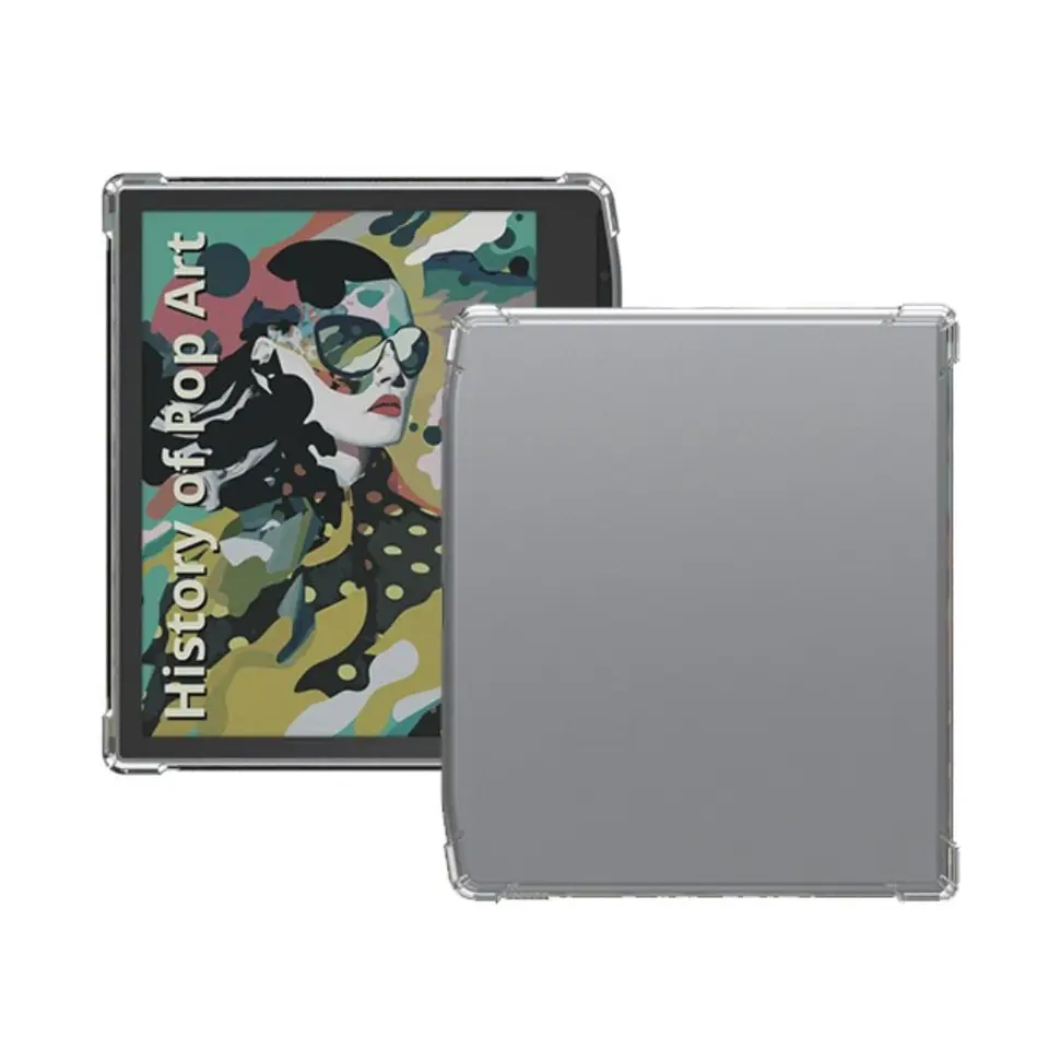Airbag 7inch Ereader Case TPU Shock odolný zadný kryt ultra tenký priehľadný PB700 Funda pre vreckovú knihu ERA/ERA Color PB700