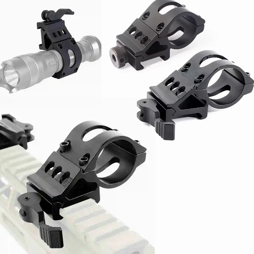 Airsoft 25,4 mm rýchle uvoľnenie Offsetový rozsah držiaka 20 mm picatinny/tkáčska koľaj