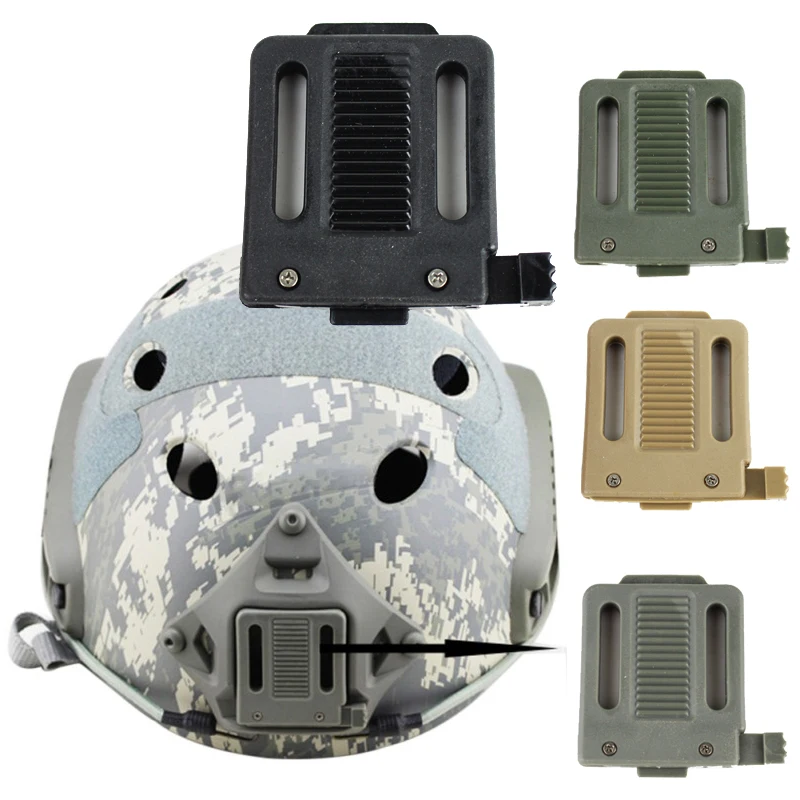 Airsoft Fast Helme Accessories Adapter adaptéra zariadenia, adaptér Picatinny a adaptér krídla, nylonové lano pre vodiace koľajnice