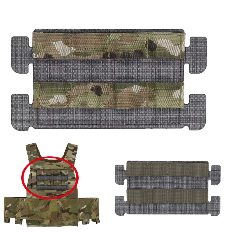 Airsoft FCSK Vest Admin Panel Tactical Paintball Vest Molle Expansion Doplnok hrudného panela uhlíkových vlákien