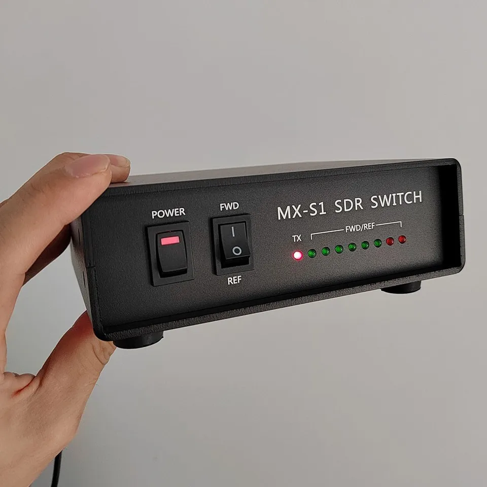 AISANRAY MX-S1 100W DC-60MHz SDR prepínač SDR TX RX na pridanie displeja spektra do vášho starého vysielača