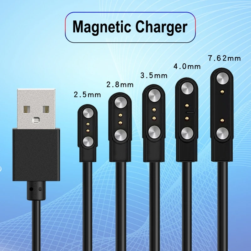 Aishi magnetický nabíjací kábel USB Dock Nabíjačku napájací adaptér drôt pre inteligentné hodinky odšťavovacia slúchadlá zubná kefka Krásne zariadenia