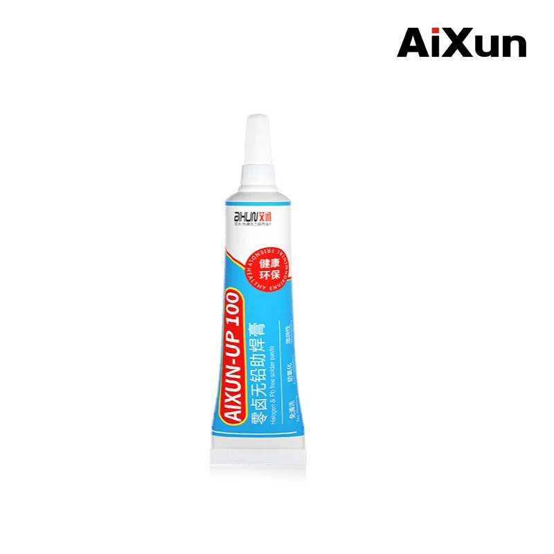 Aixun UP100 Spájka Paste nula-halogen bez olova ochrana životného prostredia pre základnú dosku IC čip BGA zváranie opravy bez čistenia