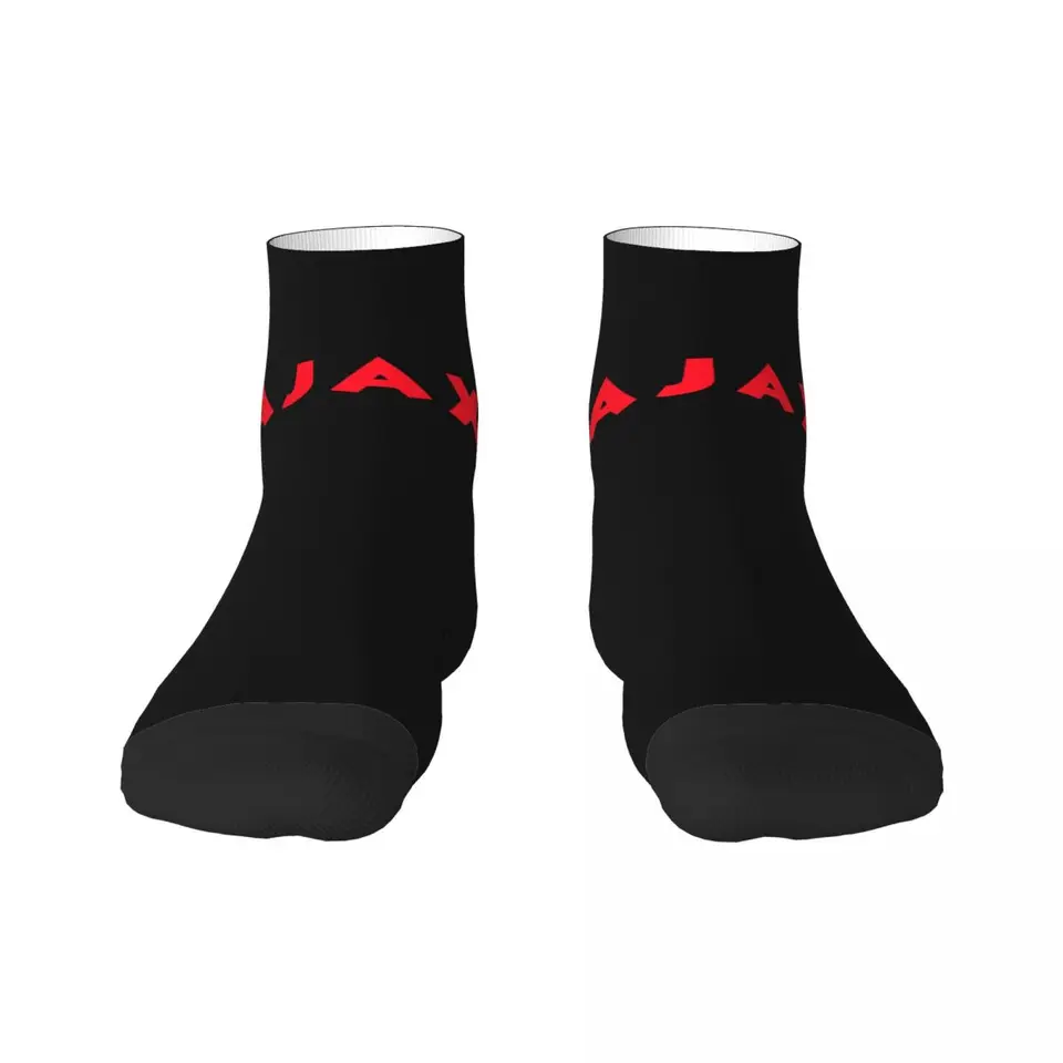 AJAX Letter tlač Men mužské posádky ponožky unisex novinky 3D tlačené futbalové šaty Amsterdam Football Dress ponožky
