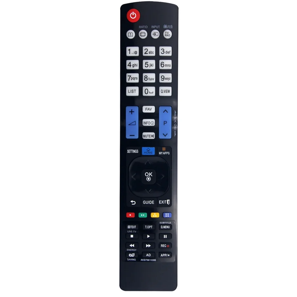 AKB73615306 Nahraďte diaľkový ovládač pre LG TV 55LD520C 26LD350 55LE5500 42LE5500 46LD550UB 52LD550 55LD650 55LD650UA 60LD550