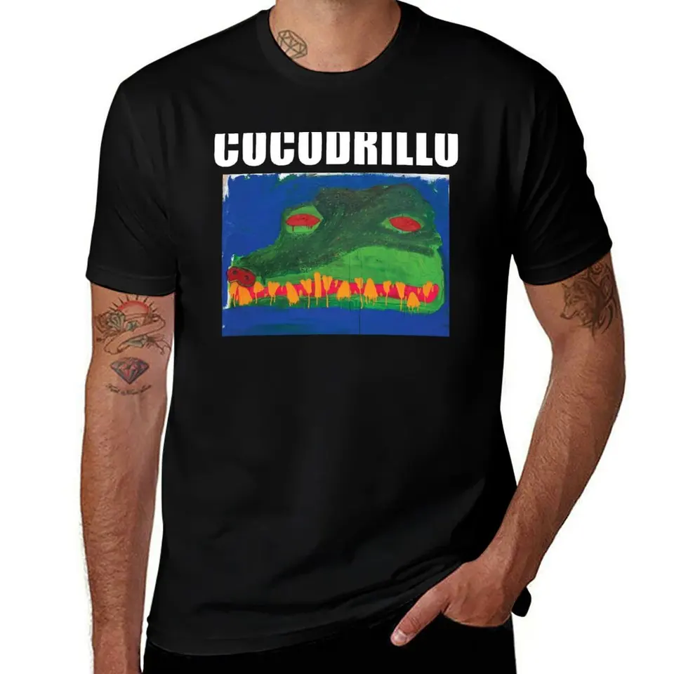 Akcia Bronson Merch Cocodrillo Tričko Custom Tir Tirt Grafické tričká nadmerne nadmerné tričko muži