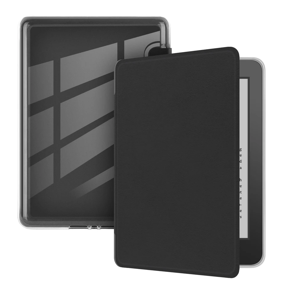 Akrylové inteligentné puzdro pre Kindle 12. priehľadné kryt