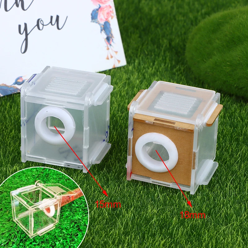 Akrylové vysoké priehľadné mravce Atmosition Area Test Tube Pripojenie hniezdo DIY Mravca Farm Farm Box 15/18 mm testovacia trubica kalibru Nest