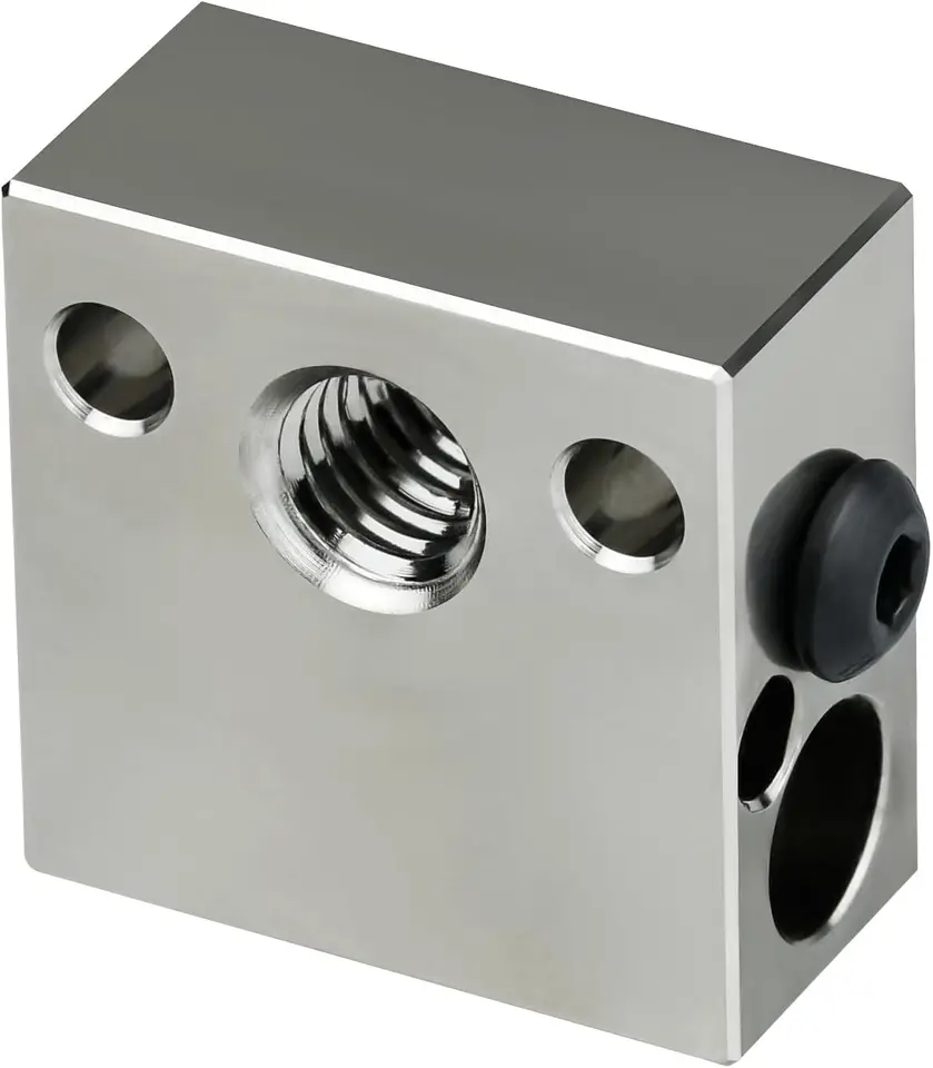 Aktualizované vysokoteplotné 3D tlačiareň Meď pokladaného vyhrievaného bloku pre ender 3, Ender 3 V2, Ender 3 Pro/Ender 5 Pro Plus CR10 S4 S5