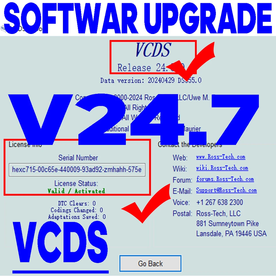Aktualizácia softvéru VAG COM VCDS OBD2 SKENER HEX V2 USB Rozhranie pre VW Audi SKODA SEAT UNIMITED VINS ATMEGA162 Viacjazyčný nástroj