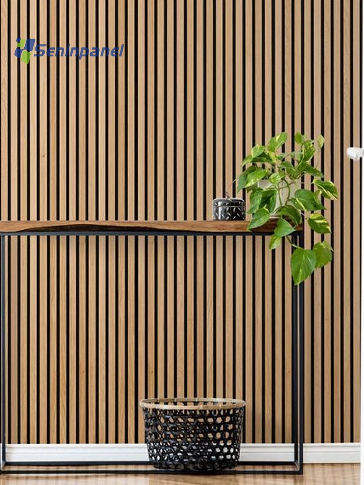 Akupanel dekoratívne difúzory zvukové korektné nástenné drevené drevené drevené vlna akustický panel